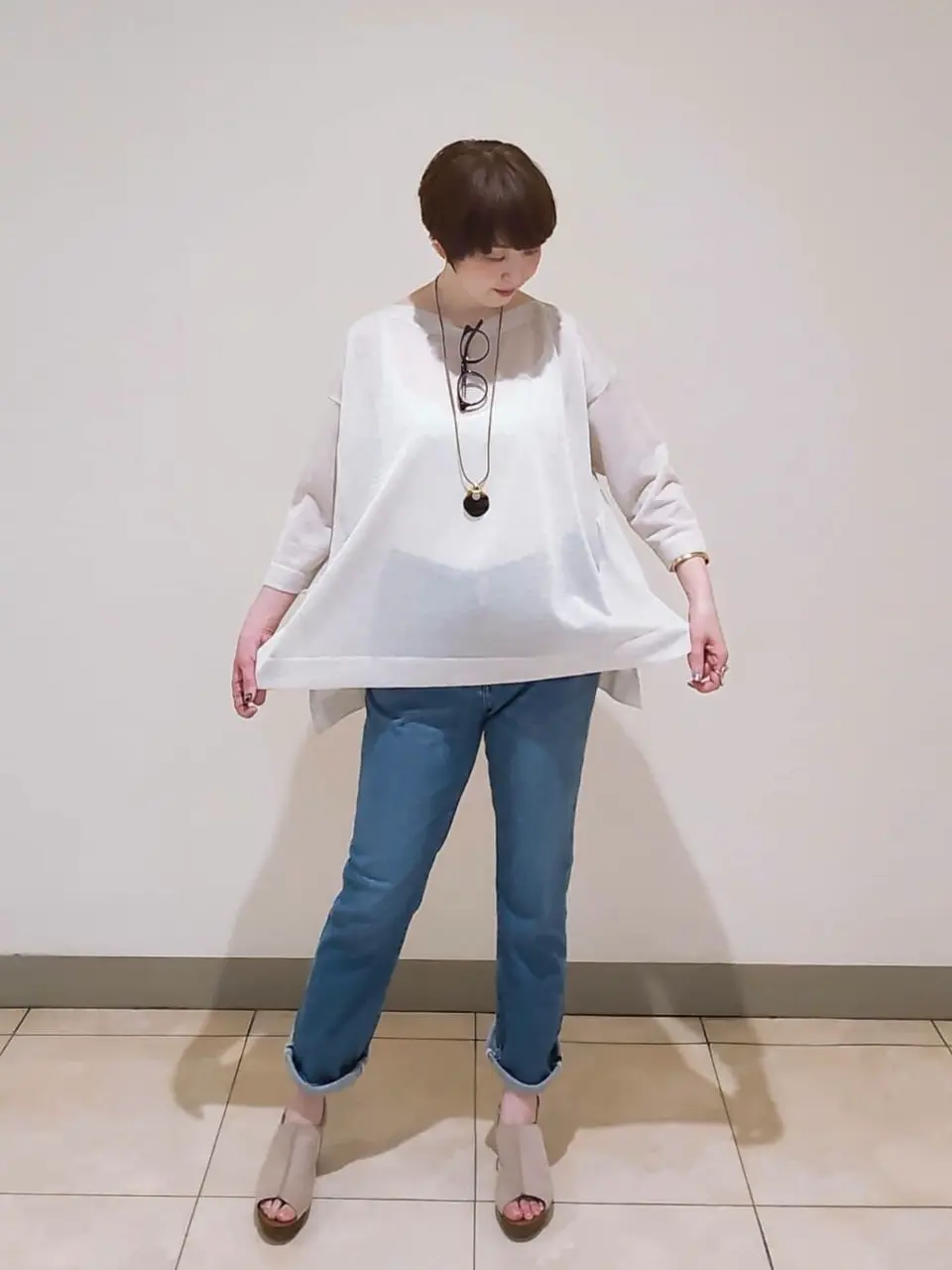 23区 L スタッフ コーディネート画像