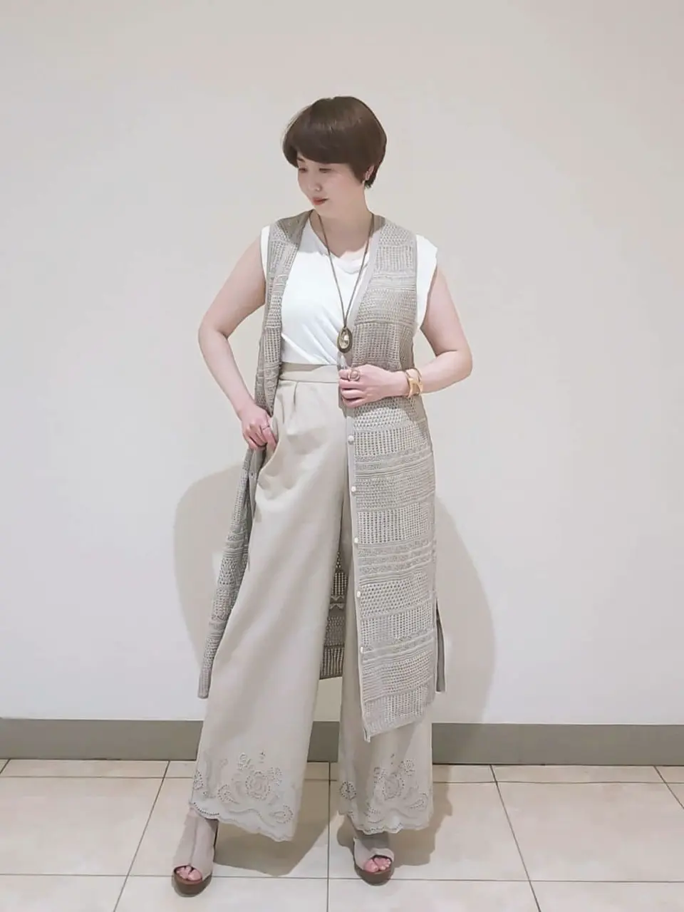 23区 L スタッフ コーディネート画像