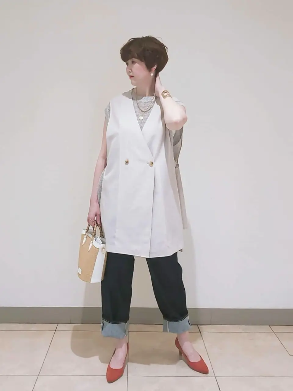 23区 L スタッフ コーディネート画像