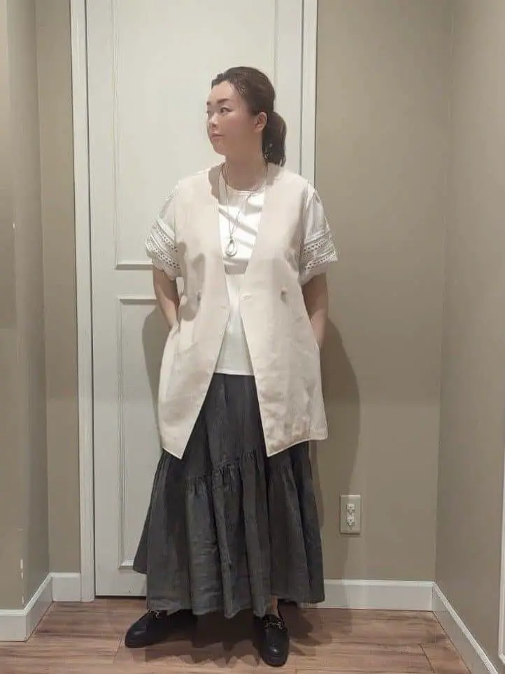 23区 L スタッフn コーディネート画像