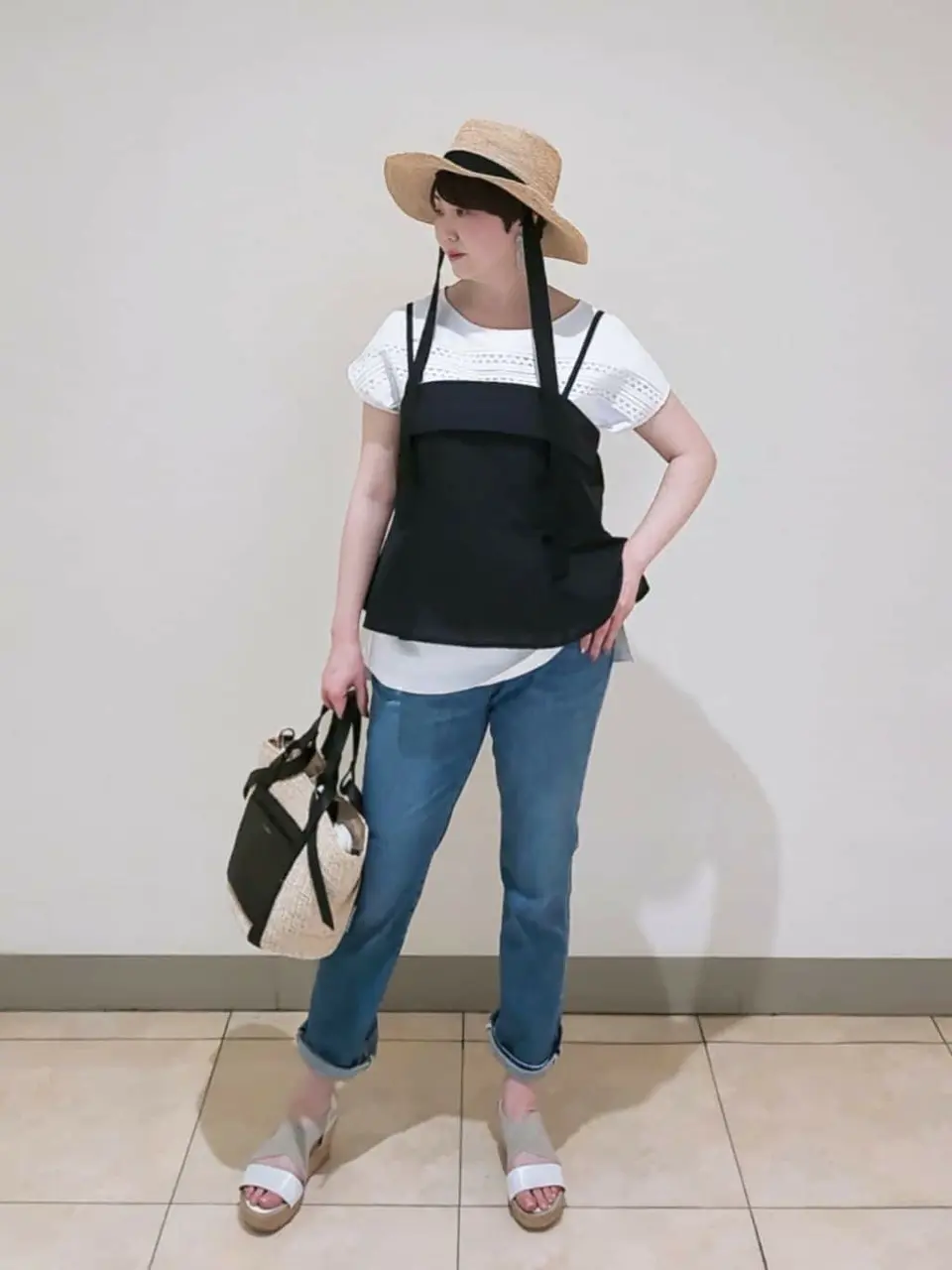 23区 L スタッフ コーディネート画像