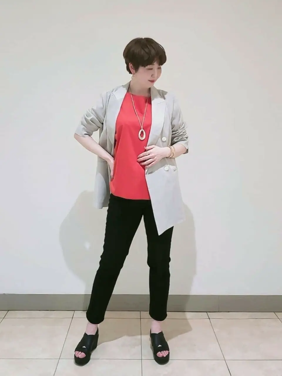 23区 L スタッフ コーディネート画像