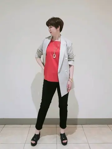 23区 L スタッフ コーディネート画像