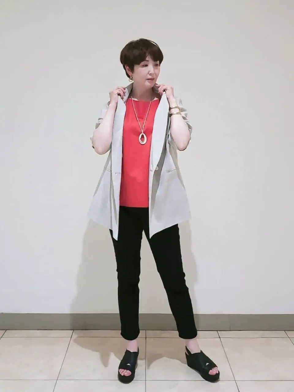 23区 L スタッフ コーディネート画像