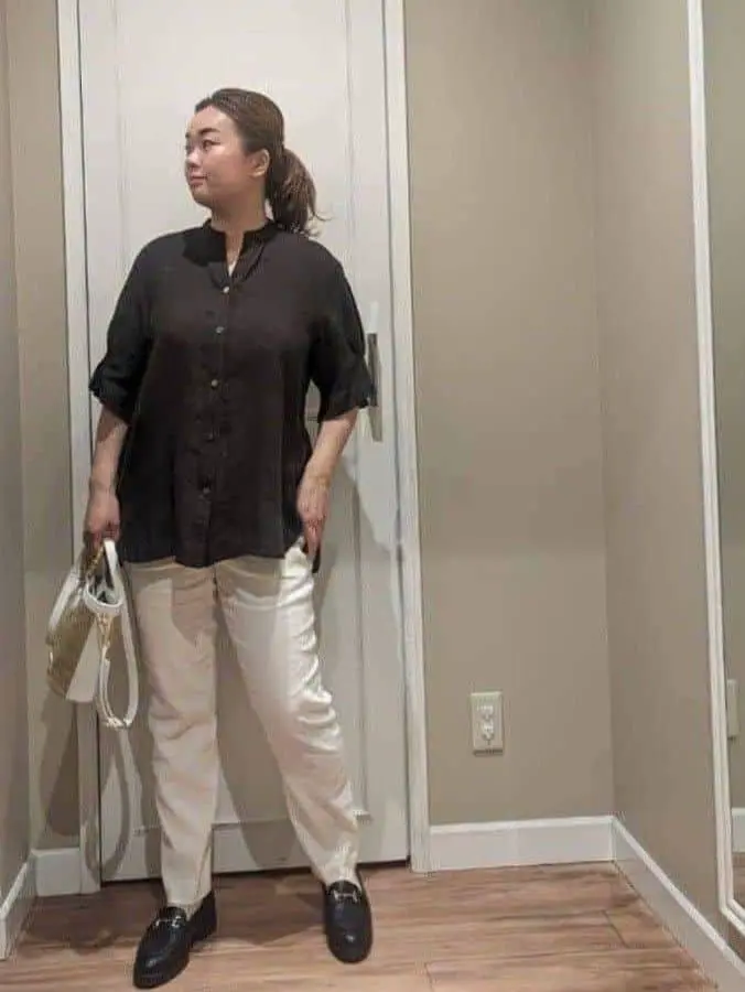 23区 L スタッフn コーディネート画像