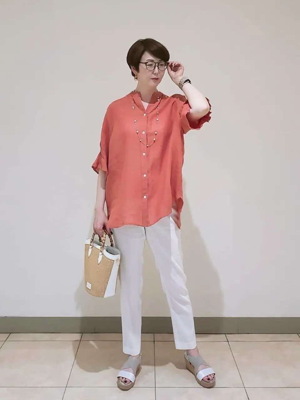 23区 L スタッフ コーディネート画像