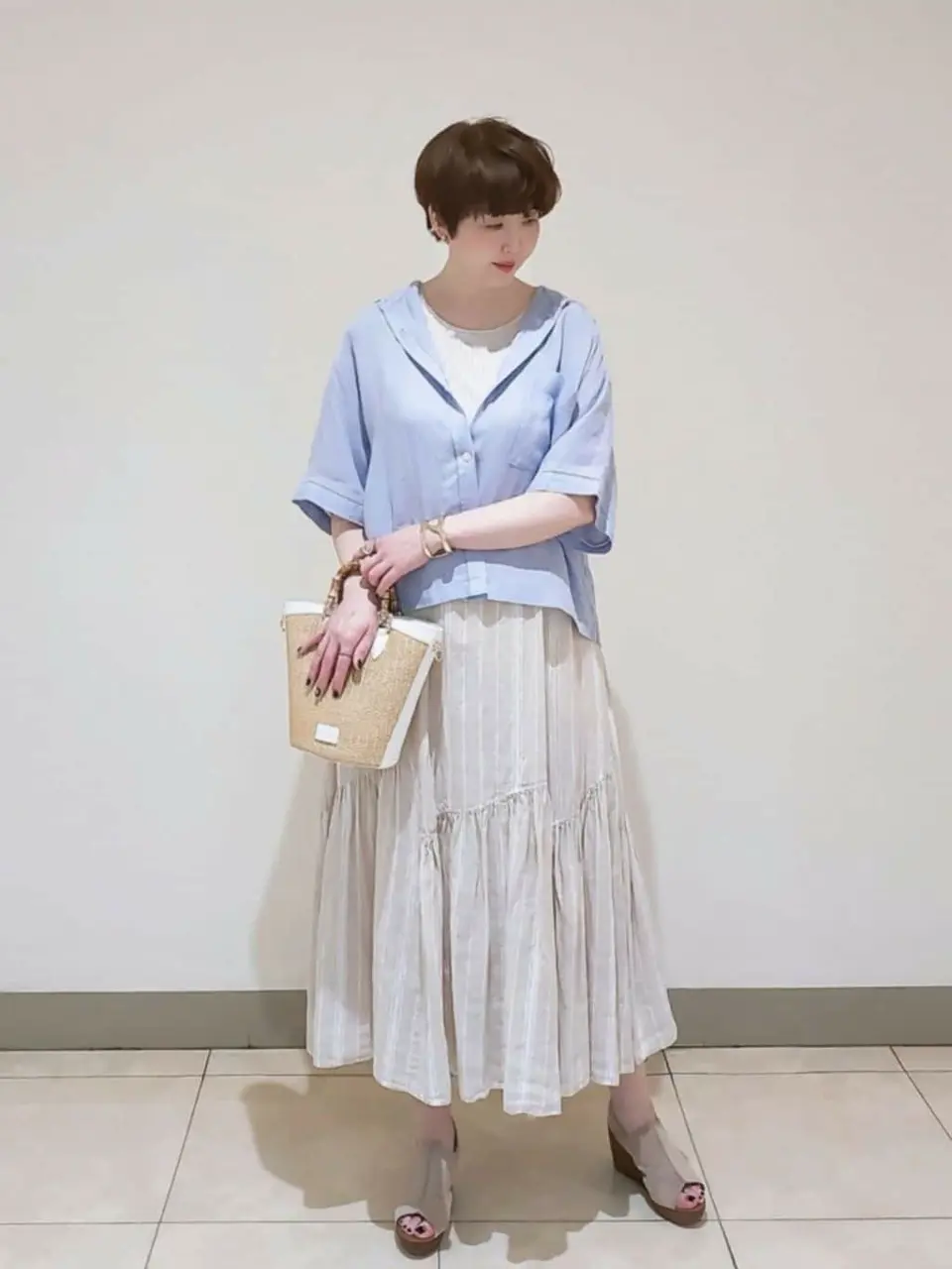 23区 L スタッフ コーディネート画像