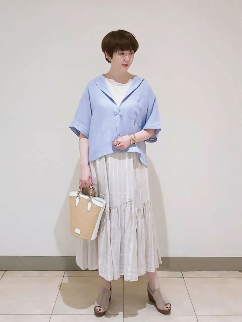 23区 L スタッフ コーディネート画像