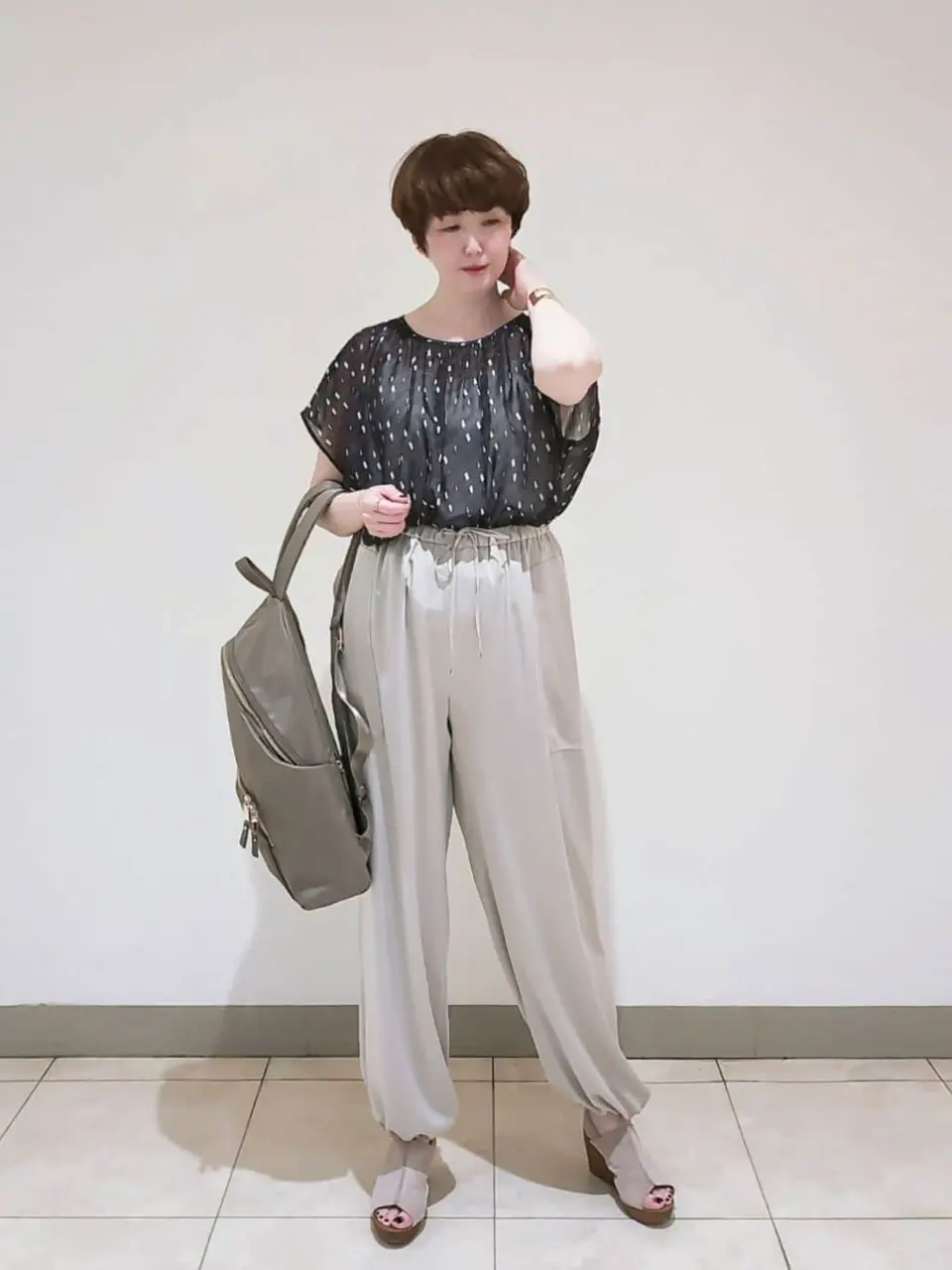 23区 L スタッフ コーディネート画像