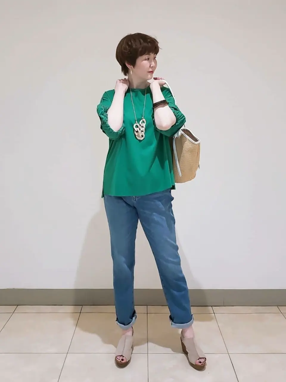 23区 L スタッフ コーディネート画像