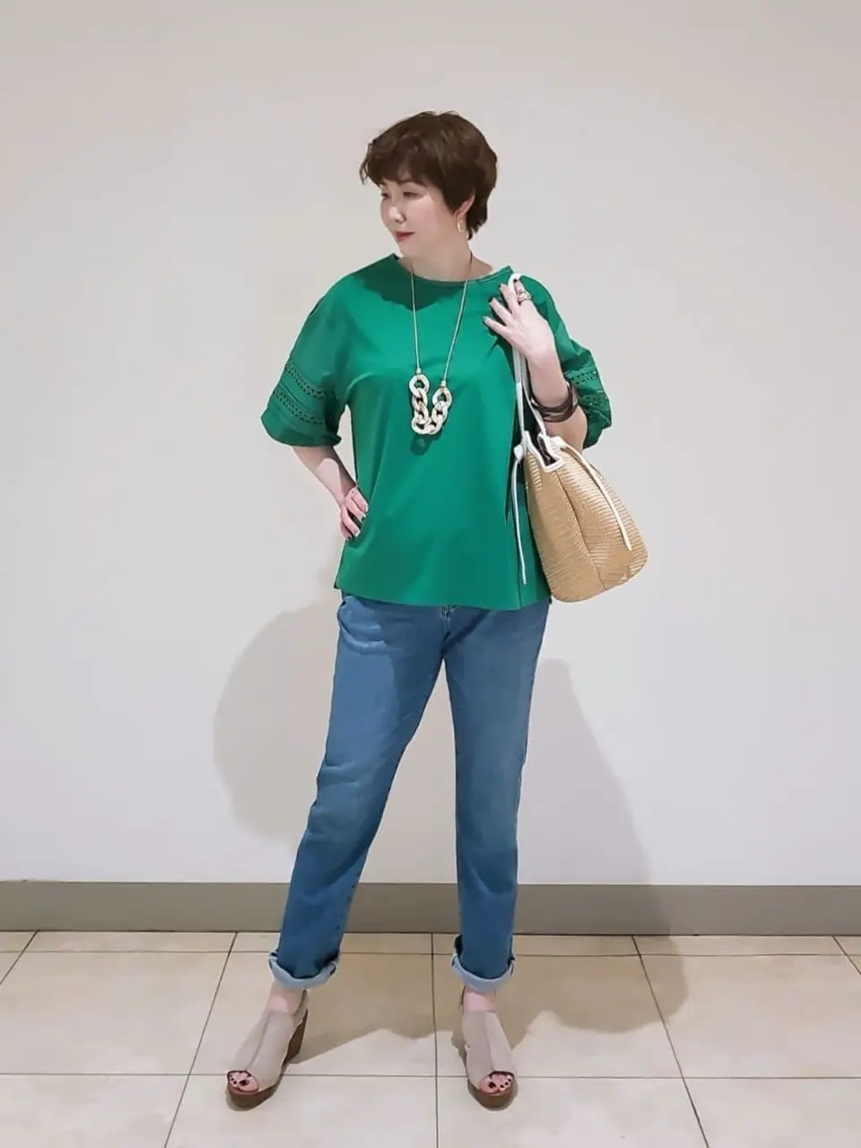 23区 L スタッフ コーディネート画像