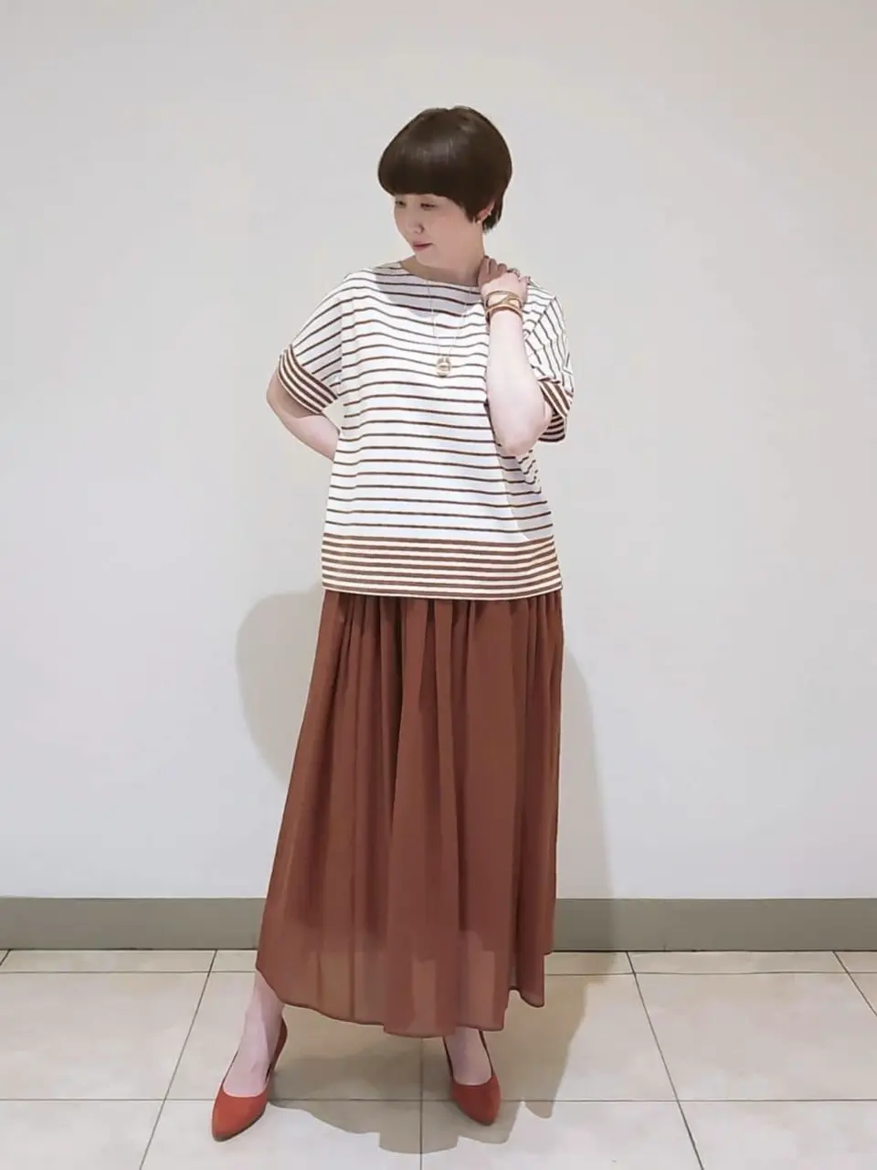 23区 L スタッフ コーディネート画像