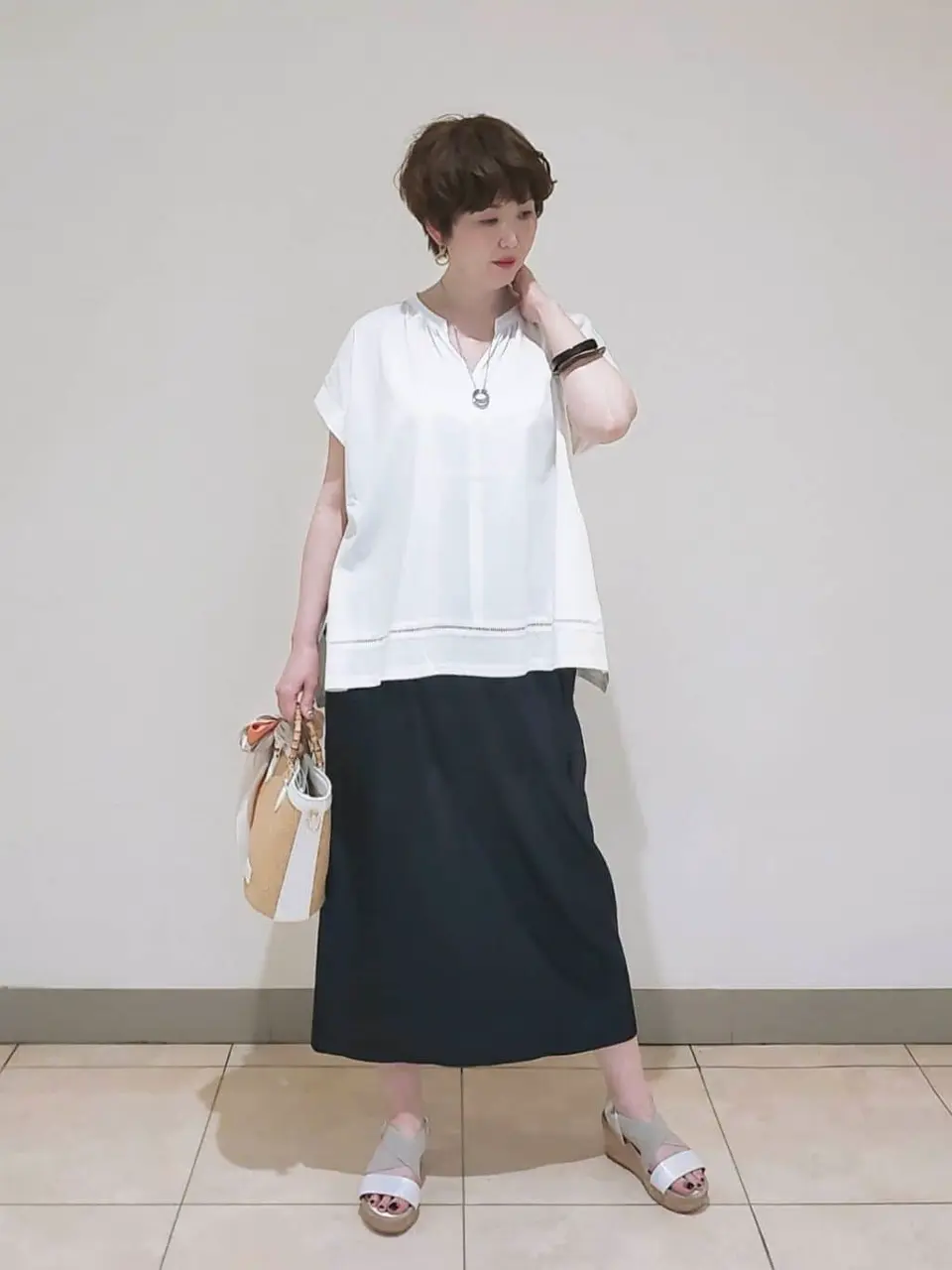 23区 L スタッフ コーディネート画像