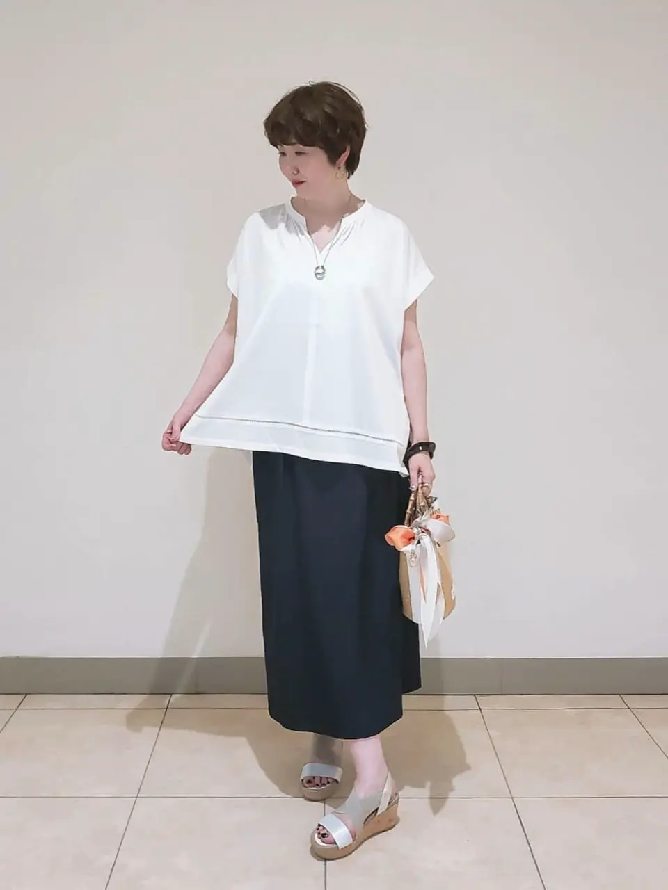 23区 L スタッフ コーディネート画像