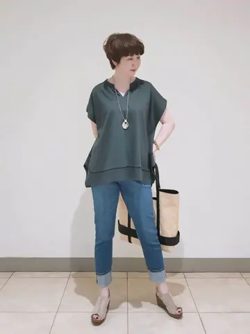 23区 L スタッフ コーディネート画像