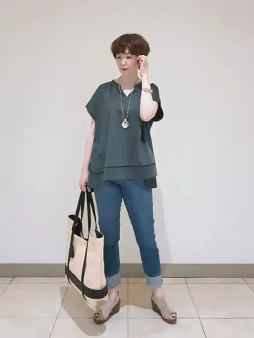 23区 L スタッフ コーディネート画像