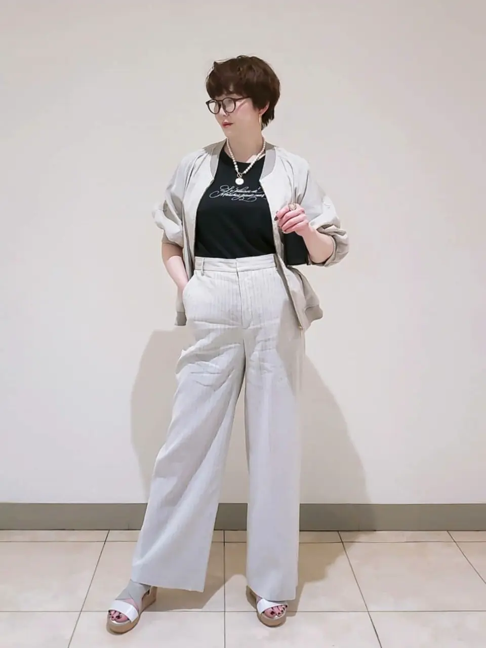 23区 L スタッフ コーディネート画像