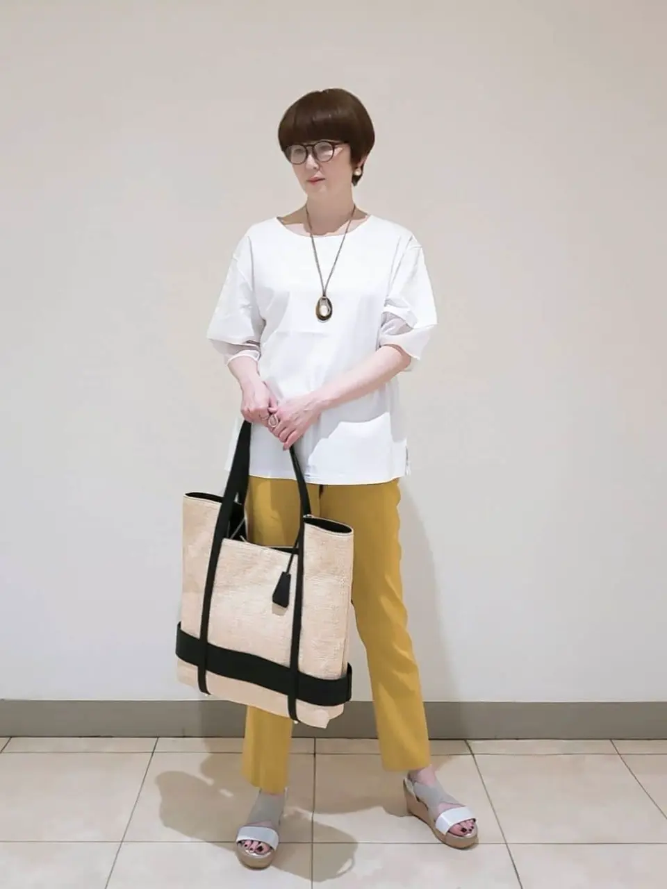 23区 L スタッフ コーディネート画像