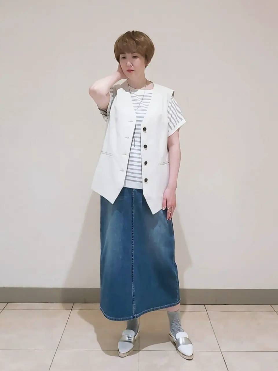 23区 L スタッフ コーディネート画像