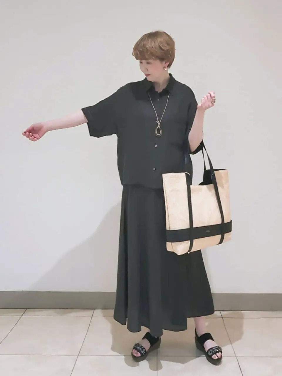 23区 L スタッフ コーディネート画像