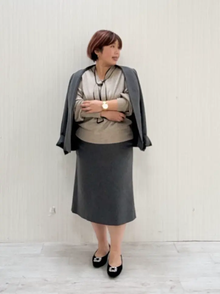 23区 L うめ子 コーディネート画像