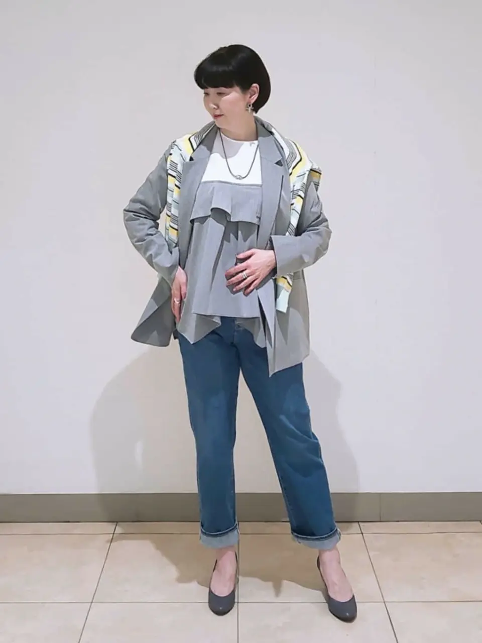 23区 L スタッフ コーディネート画像