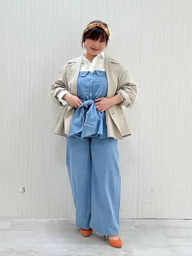 23区 L うめ子 コーディネート画像