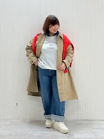 23区 L うめ子 コーディネート画像