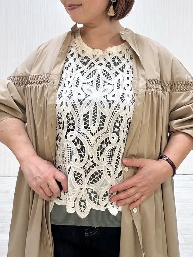 23区 L うめ子 コーディネート画像