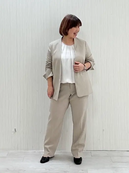 23区 L うめ子 コーディネート画像