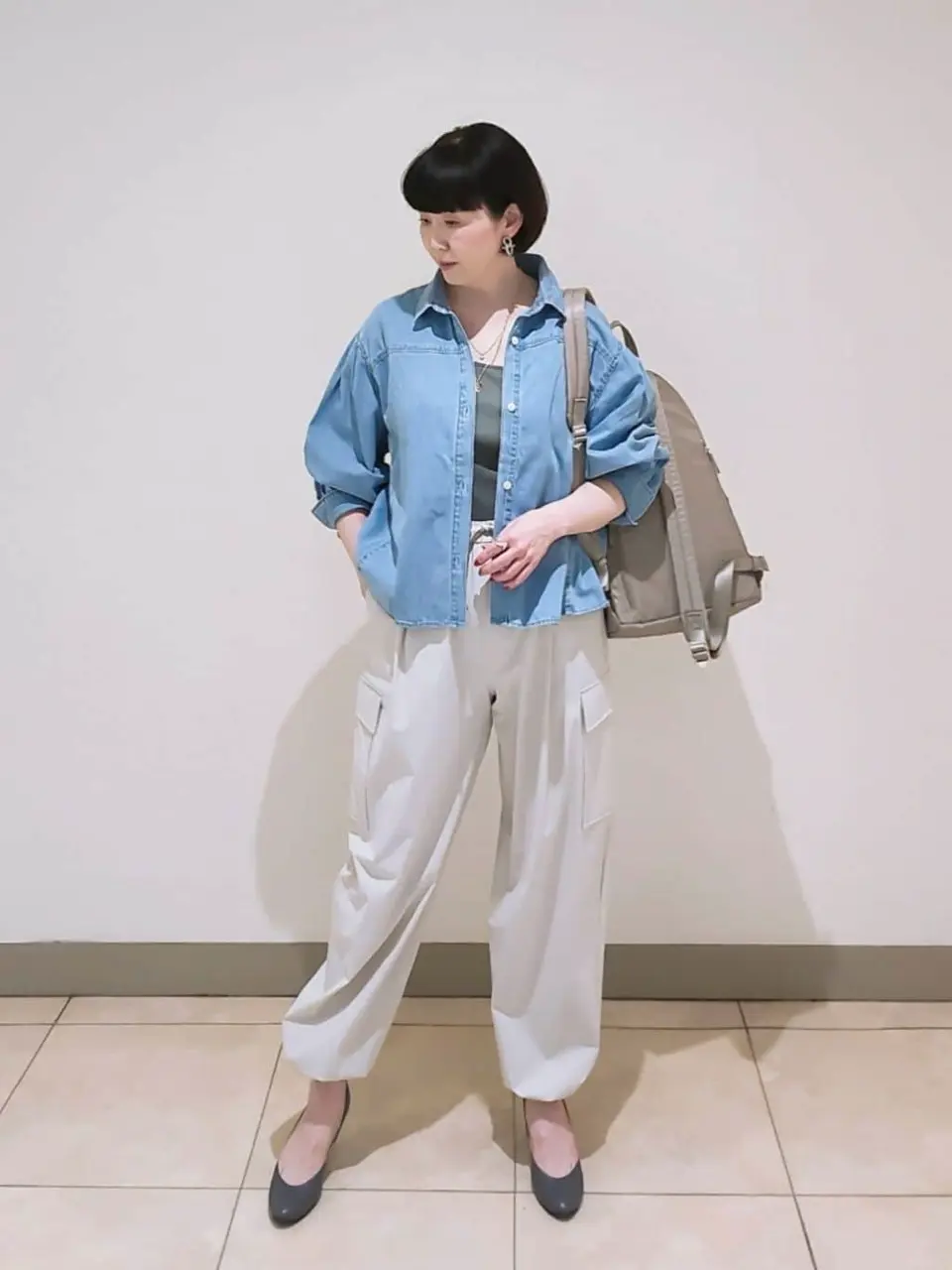 23区 L スタッフ コーディネート画像