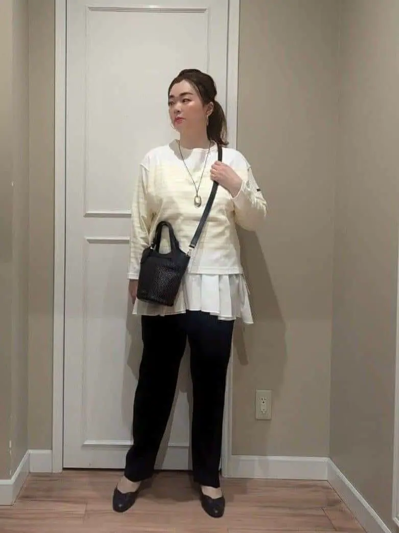 23区 L スタッフn コーディネート画像