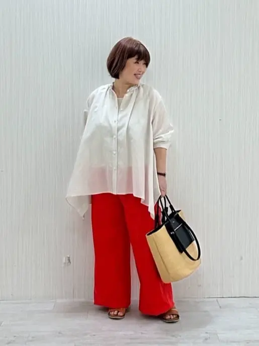 23区 L うめ子 コーディネート画像