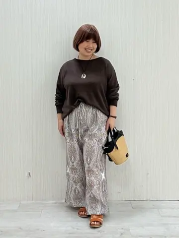 23区 L うめ子 コーディネート画像