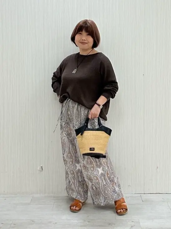 23区 L うめ子 コーディネート画像