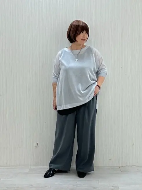 23区 L うめ子 コーディネート画像