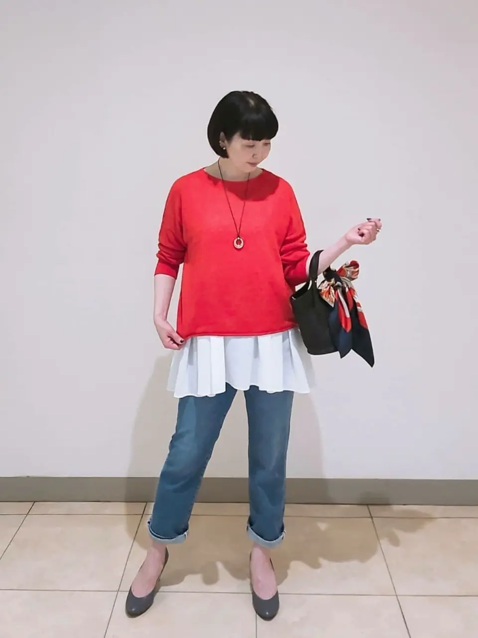 23区 L スタッフ コーディネート画像