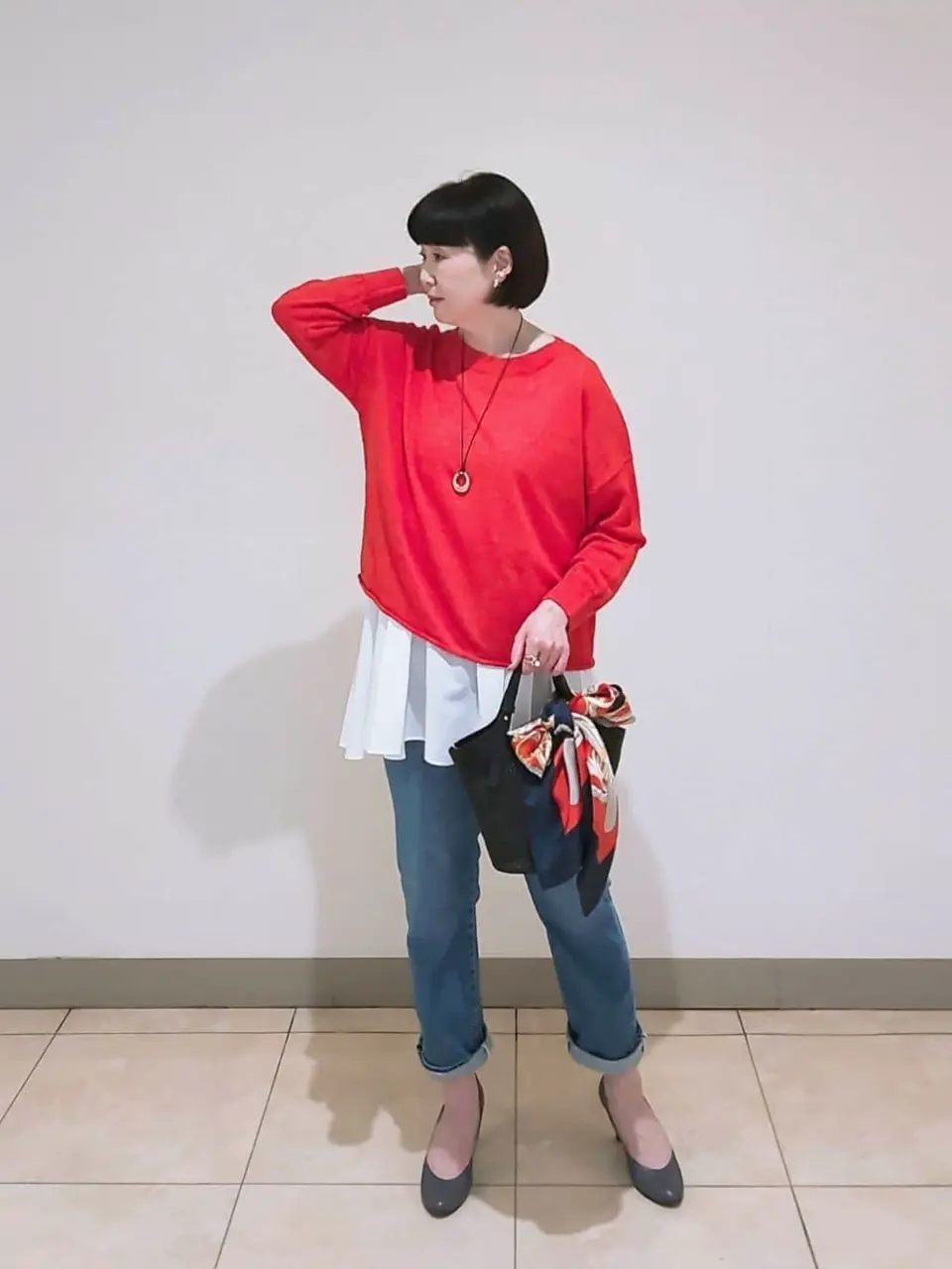 23区 L スタッフ コーディネート画像