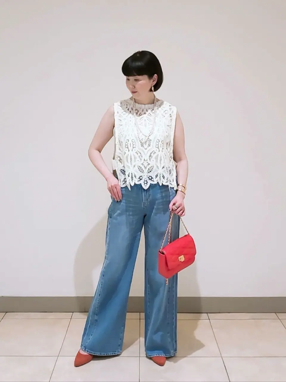 23区 L スタッフ コーディネート画像