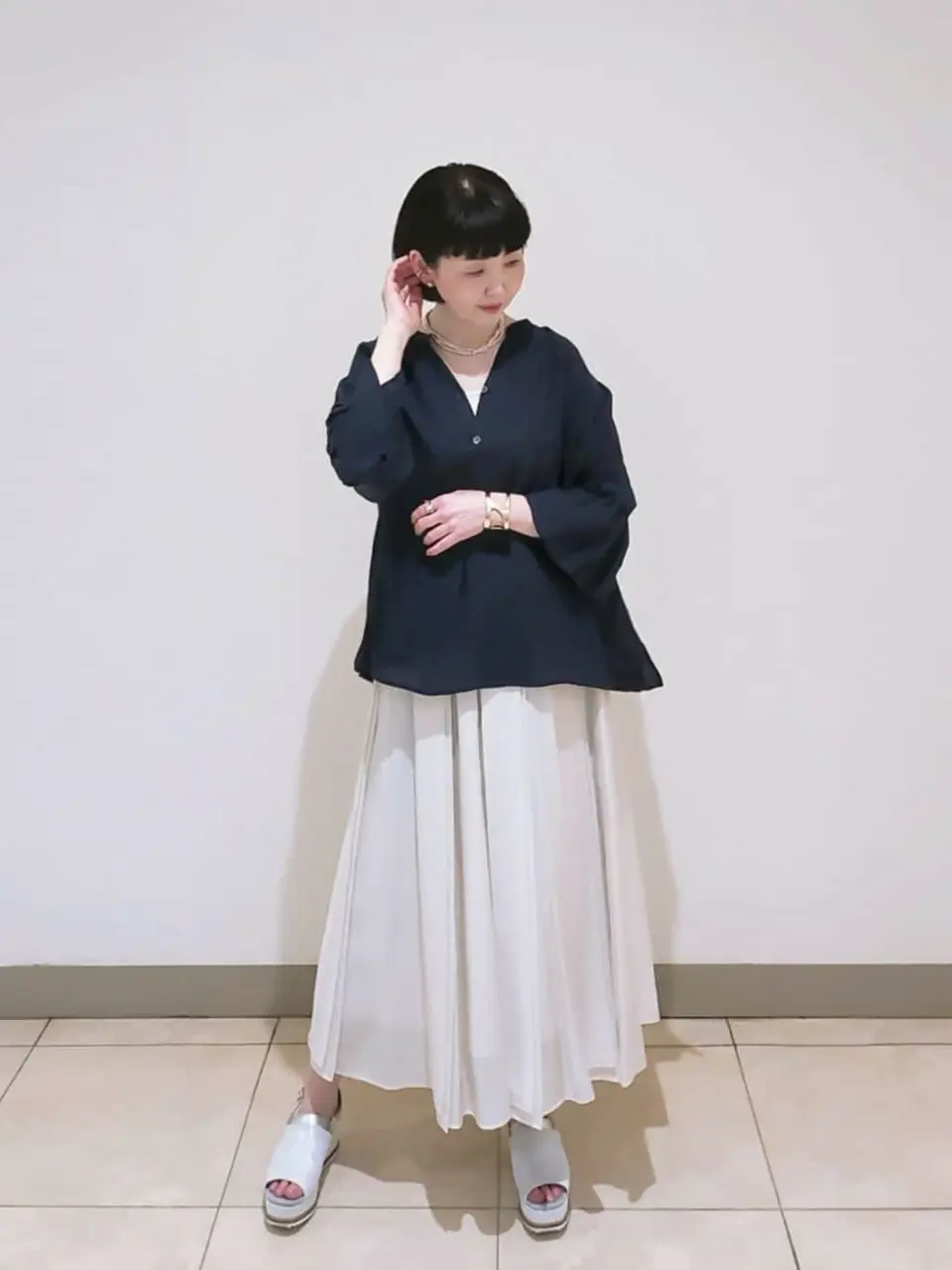 23区 L スタッフ コーディネート画像