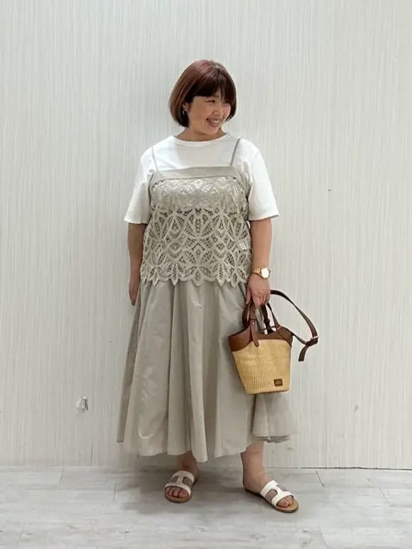 23区 L うめ子 コーディネート画像