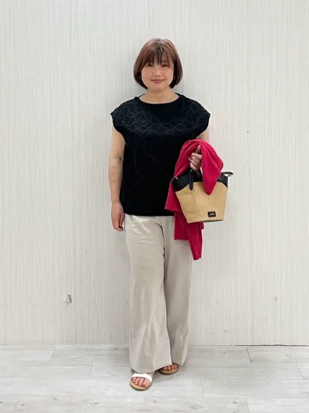 23区 L うめ子 コーディネート画像