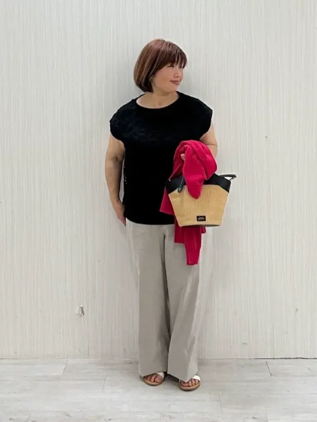 23区 L うめ子 コーディネート画像