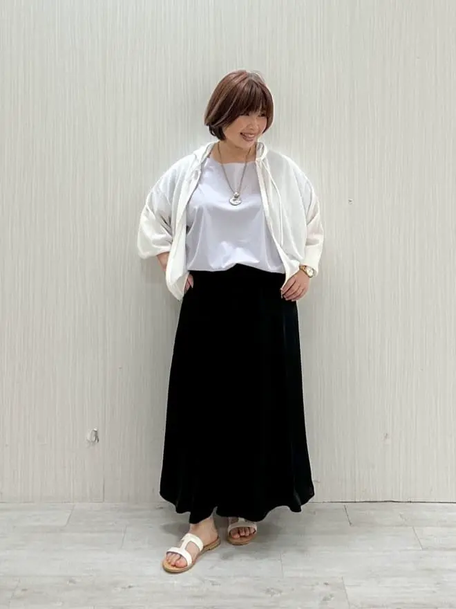 23区 L うめ子 コーディネート画像