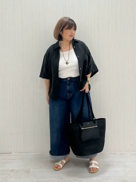 23区 L うめ子 コーディネート画像