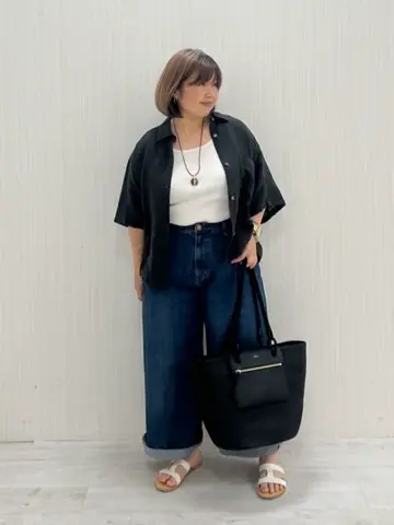 23区 L うめ子 コーディネート画像