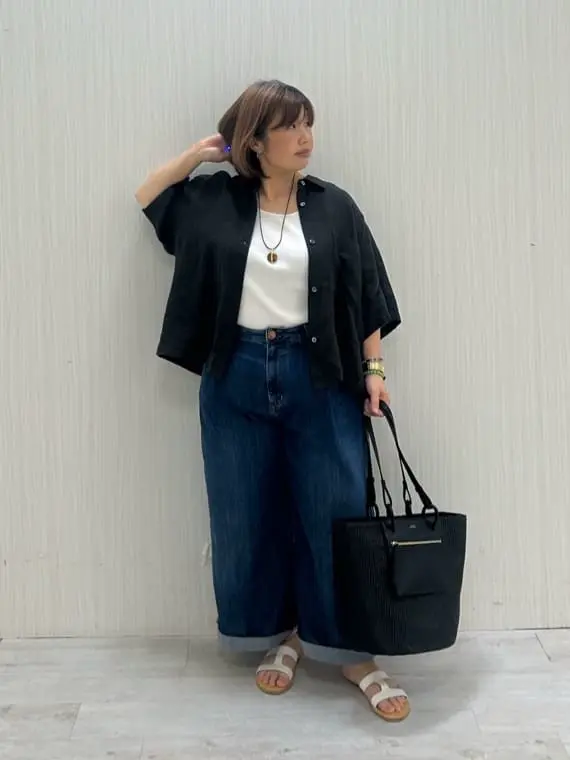 23区 L うめ子 コーディネート画像