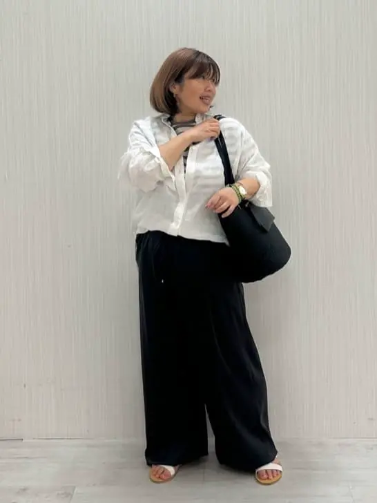 23区 L うめ子 コーディネート画像