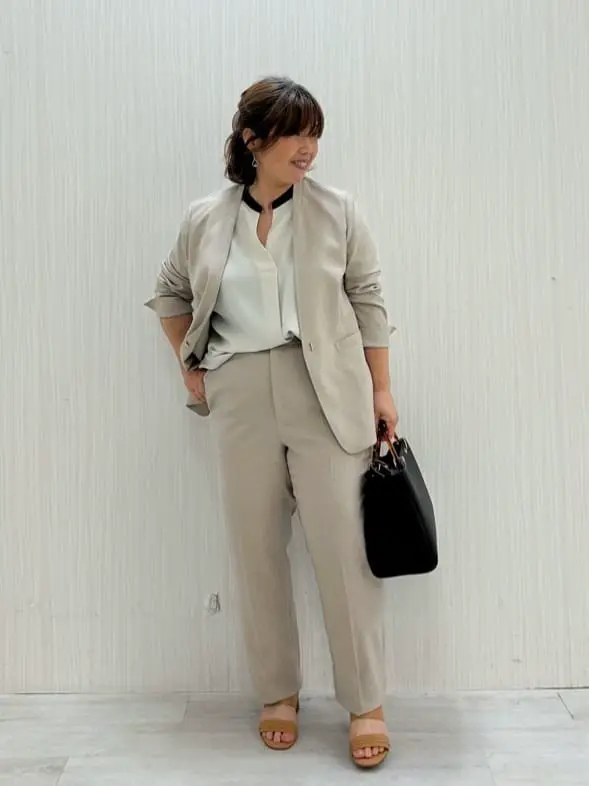 23区 L うめ子 コーディネート画像