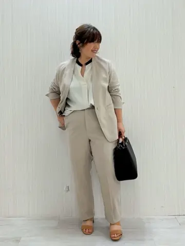 23区 L うめ子 コーディネート画像